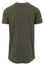 Herren T-Shirt extra lang, Longshirt