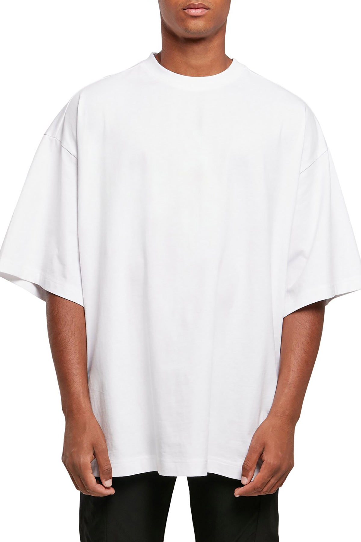 Herren T-Shirt im Boxy-Fit, Oversized Huge Basic Shirt