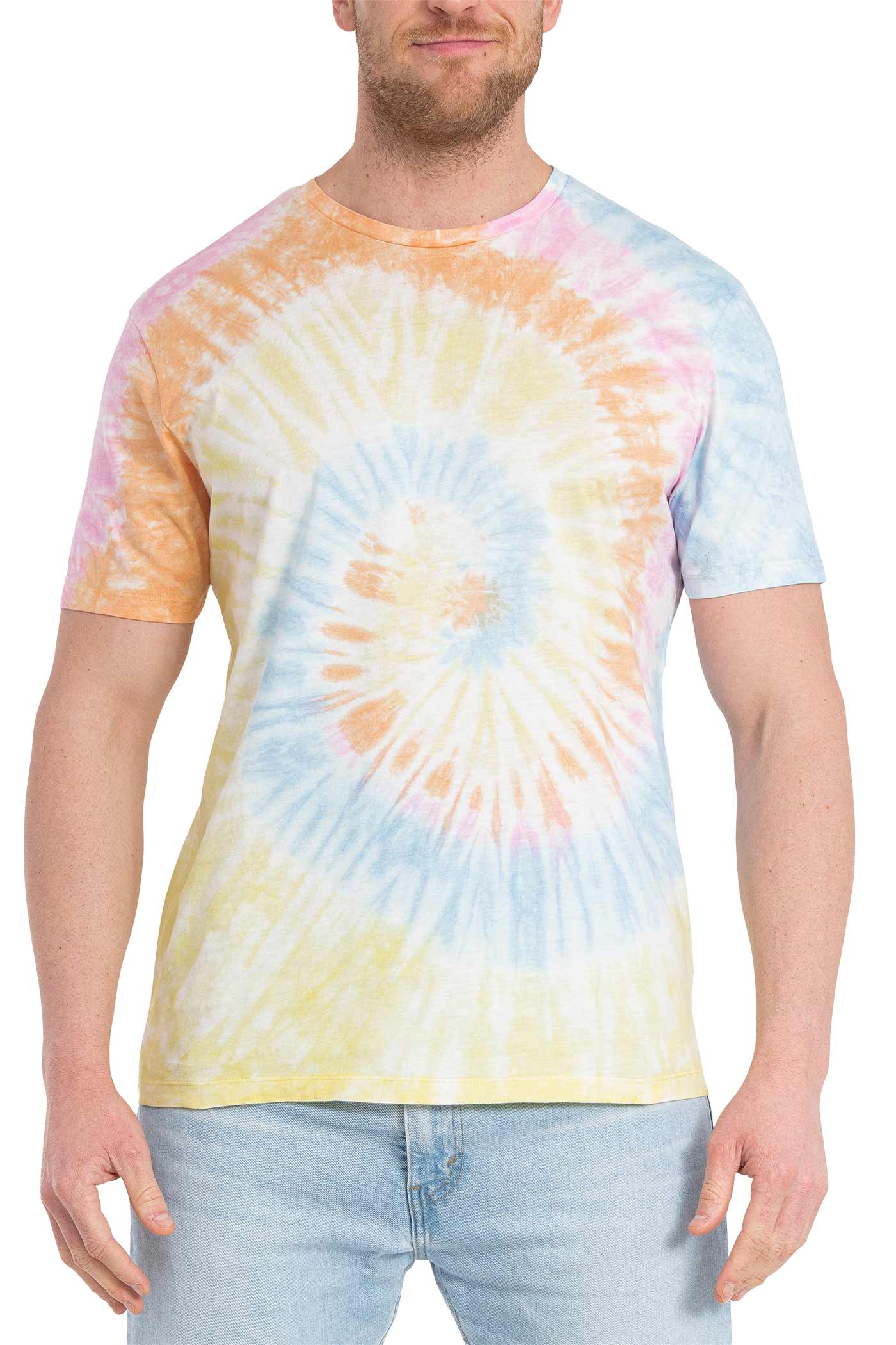 Herren T-Shirt für Sommer und Urlaub in Swirl