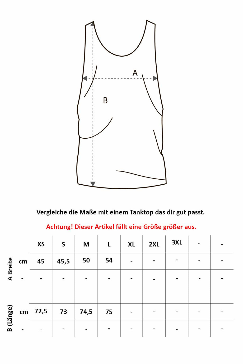 Muscle Shirt Herren Tank Top Schwarz