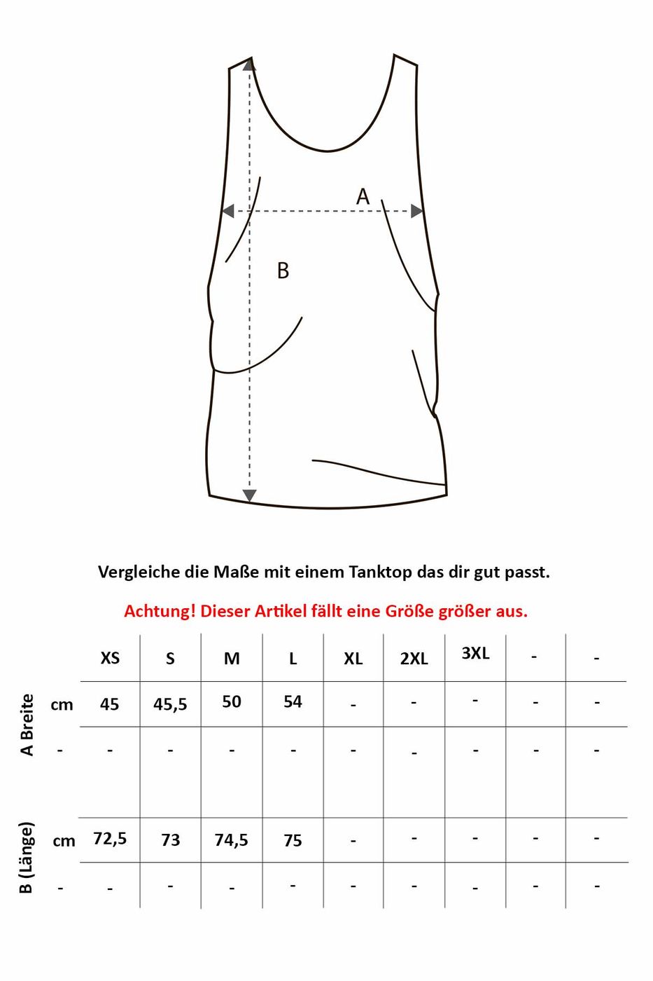 Muscle Shirt Herren Tank Top Weiß