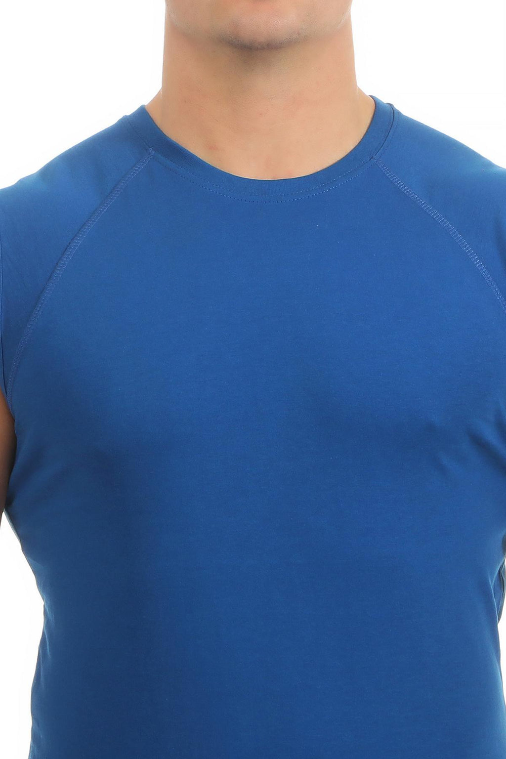 Happy Size Shirt mit Rundhalsausschnitt in Blau