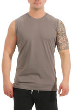 Herren Basic Tank Top in Anthrazit