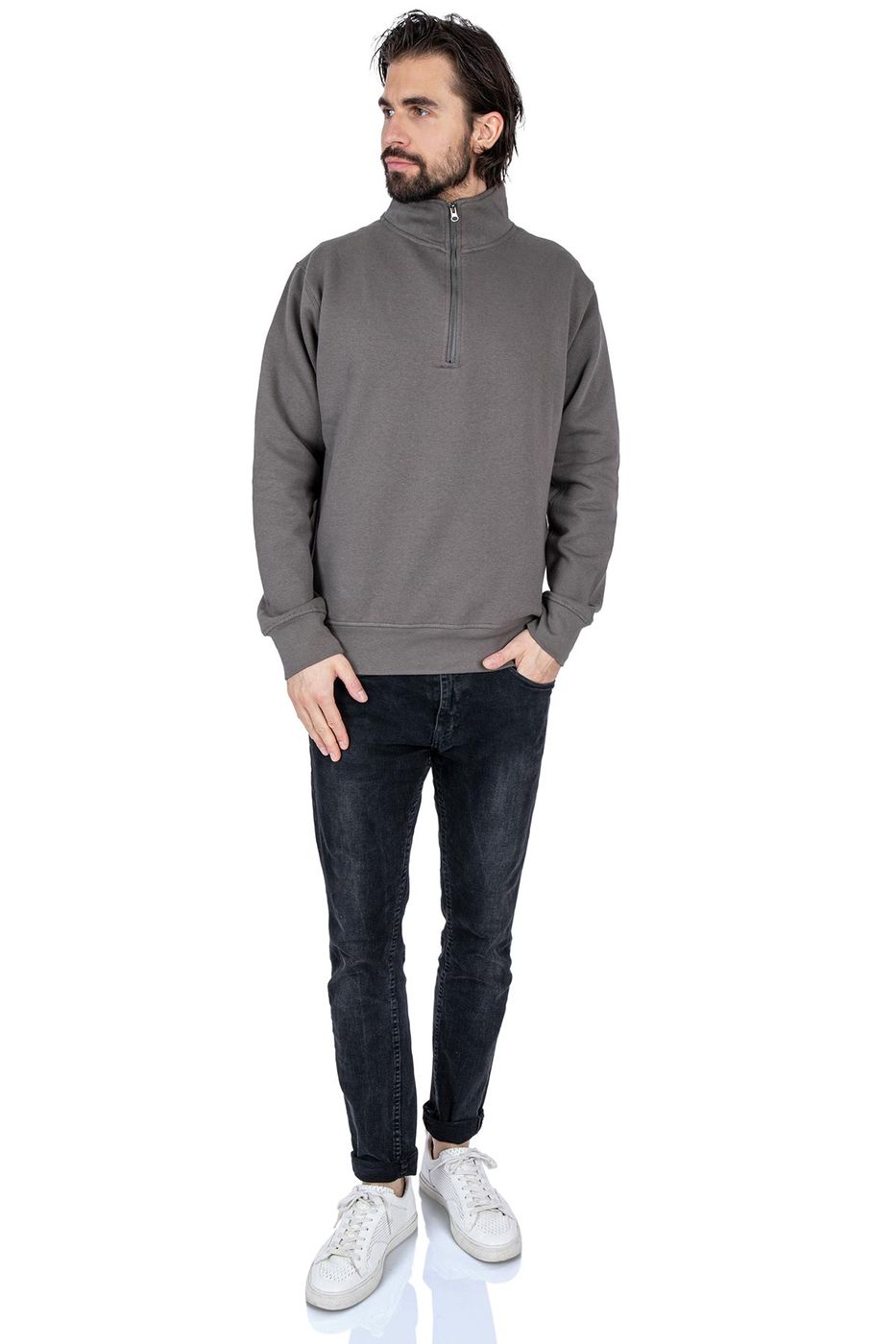 Herren Troyer mit Reißverschluss