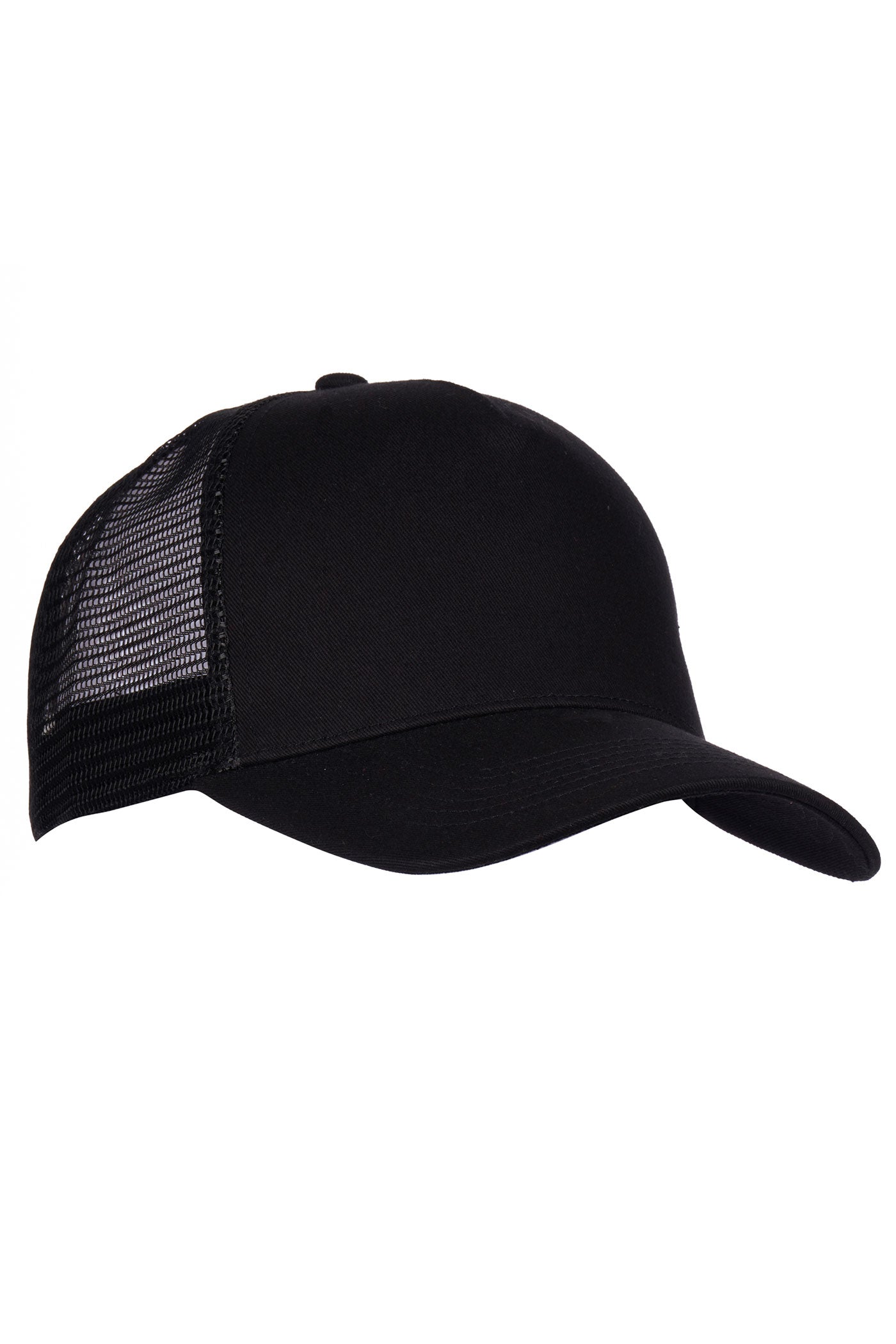 Herren Basic Cap für Arbeit & Freizeit in Schwarz