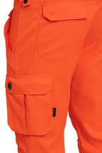 Herren Warnschutzhose mit Seitentaschen in Orange