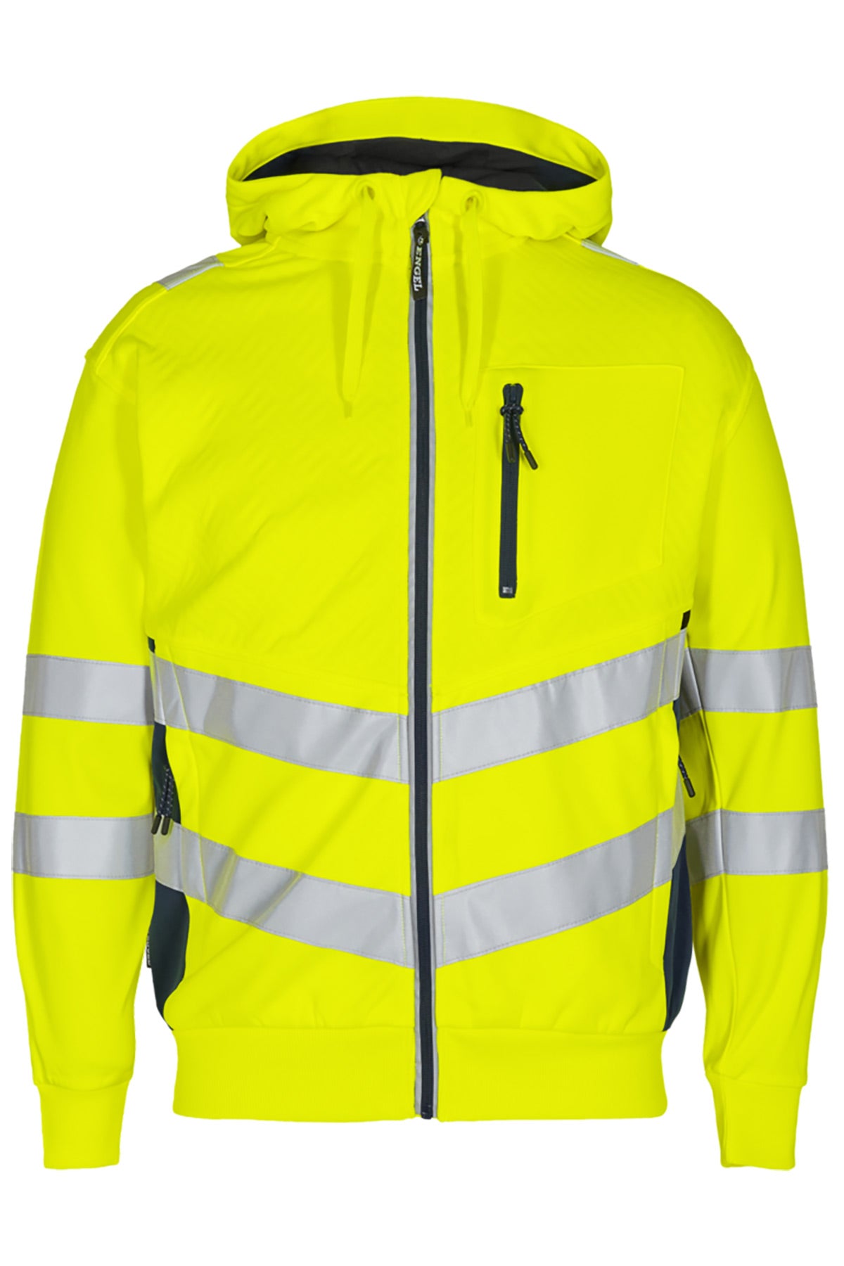 Herren Warnschutz Sweatcardigan