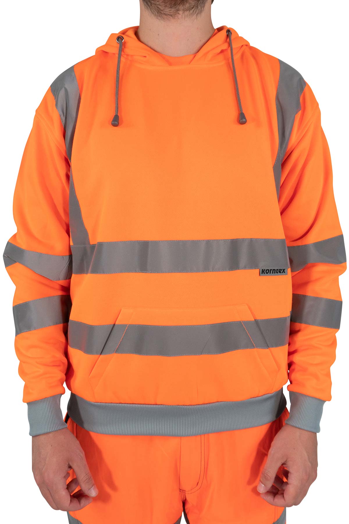 Warnschutz Pullover mit Kapuze