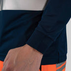 Herren langarm Warnschutz Poloshirt (EN ISO 20471) Polaris L/S