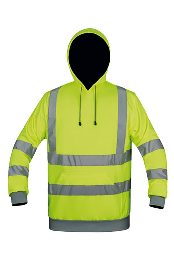Warnschutz Pullover leuchtend Gelb