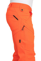 Herren Warnschutzhose mit elastischem Bund in Orange