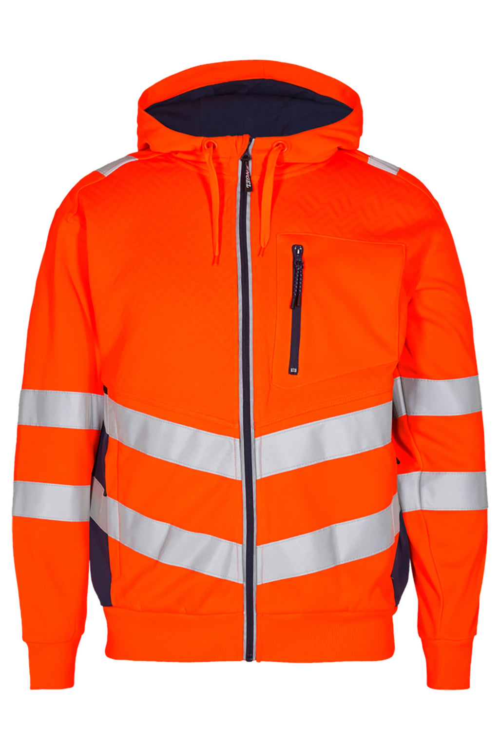 Herren Warnschutz Sweatcardigan