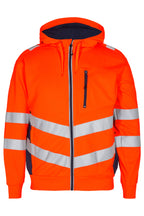 Herren Warnschutz Sweatcardigan