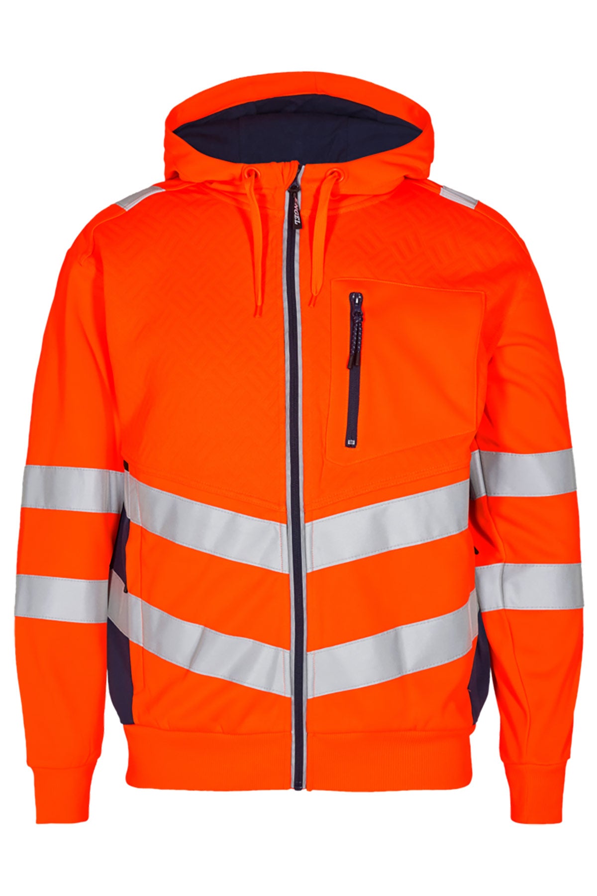 Herren Warnschutz Sweatcardigan