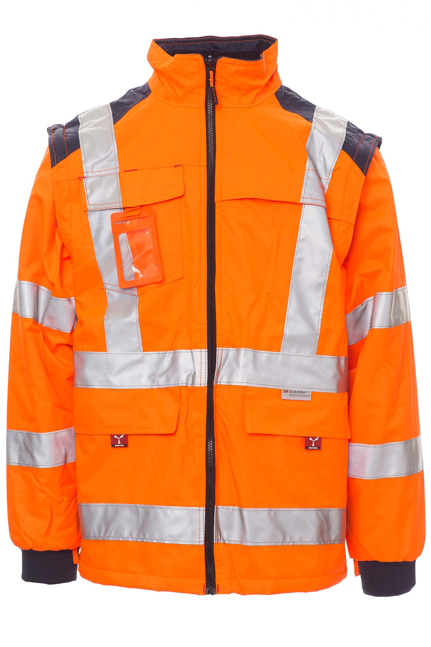 guenstige Warnschutzjacke dick fuer Winter