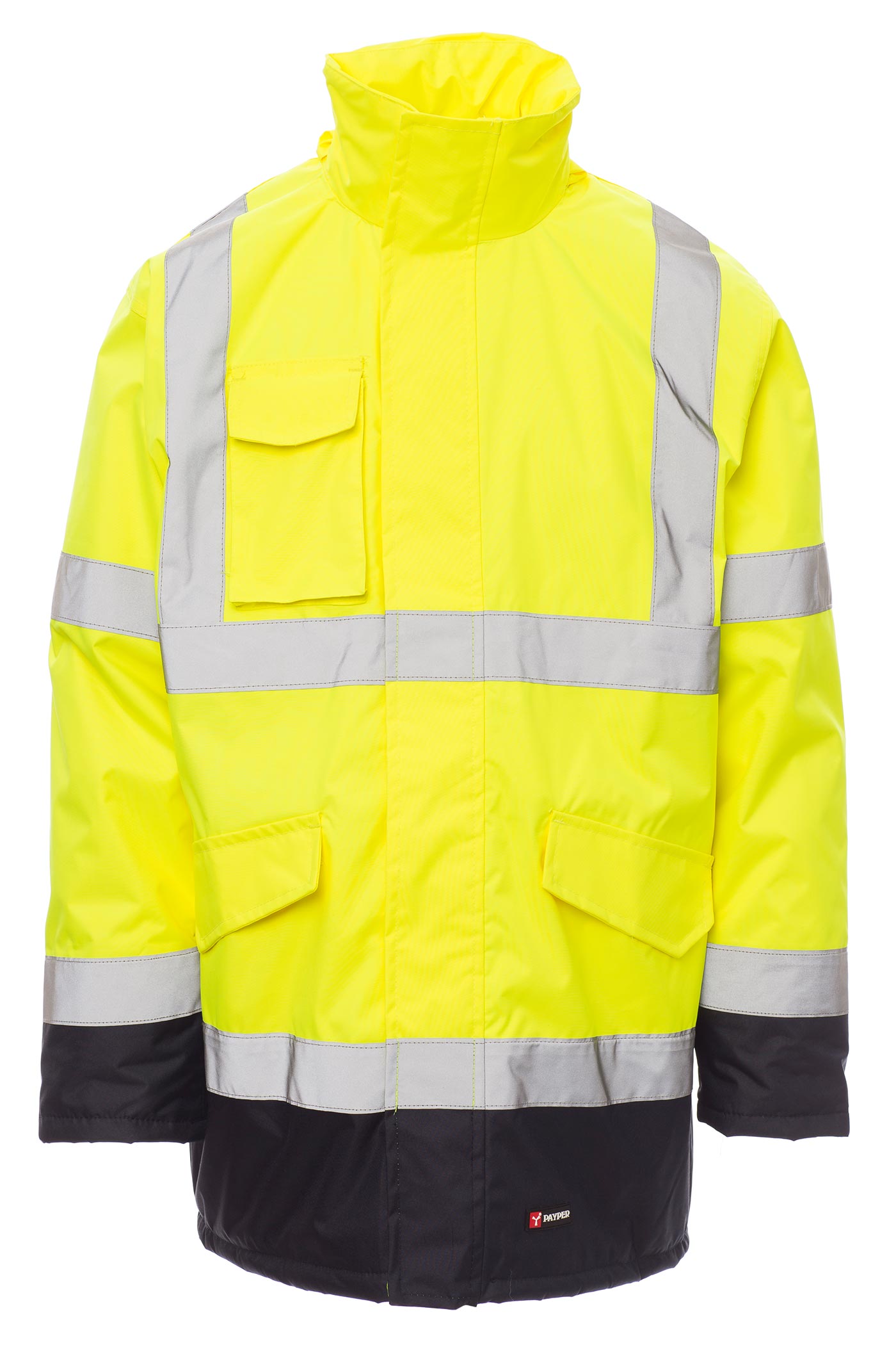 Warnschutz Jacke für Herren Signalfarbe