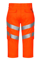 Herren 3/4 Warnschutzhose Safety Light