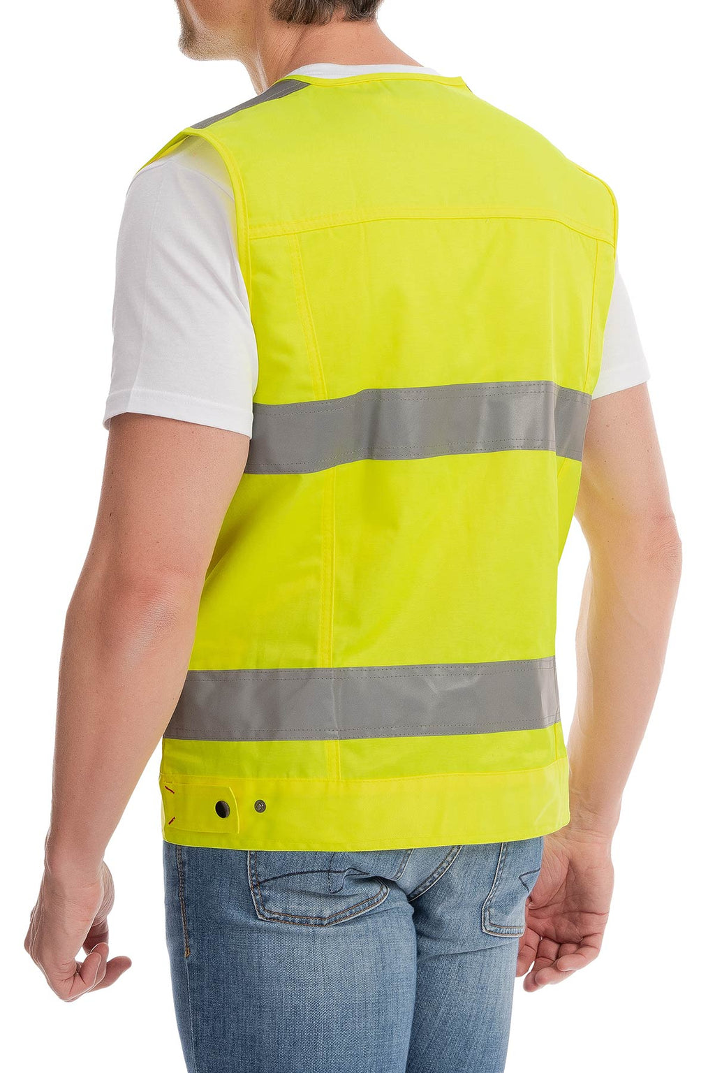 Herren Warnweste für Straßen Arbeiten