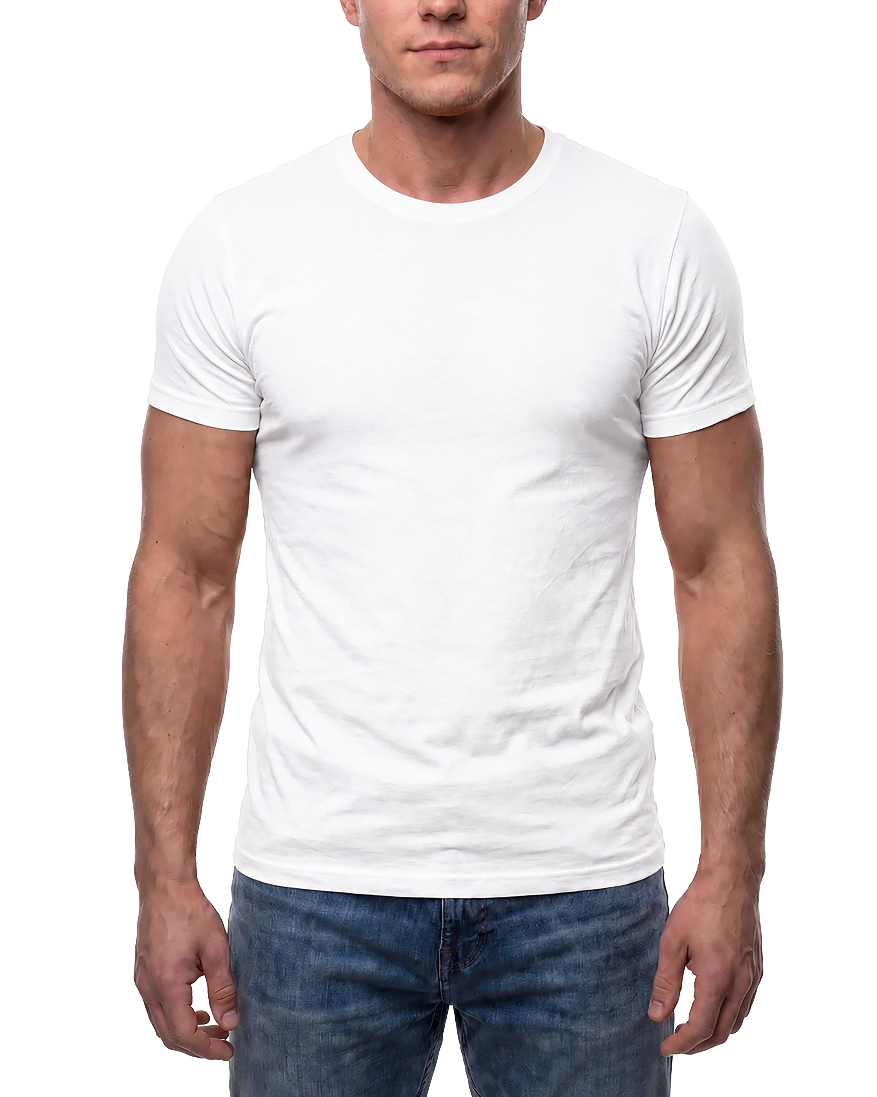 Herren T-Shirt 3er Pack Baumwolle – Sunset