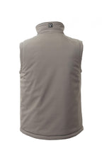 Herren Arbeitsweste aus Softshell gefüttert mit vielen Taschen in Grau