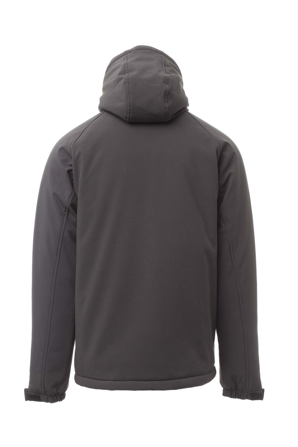 Winterjacke Herren gefüttert mit verstellbarer Taille in Anthrazit