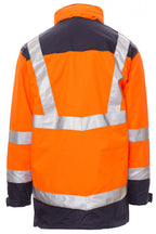 Warnschutzparka mit Reflexstreifen