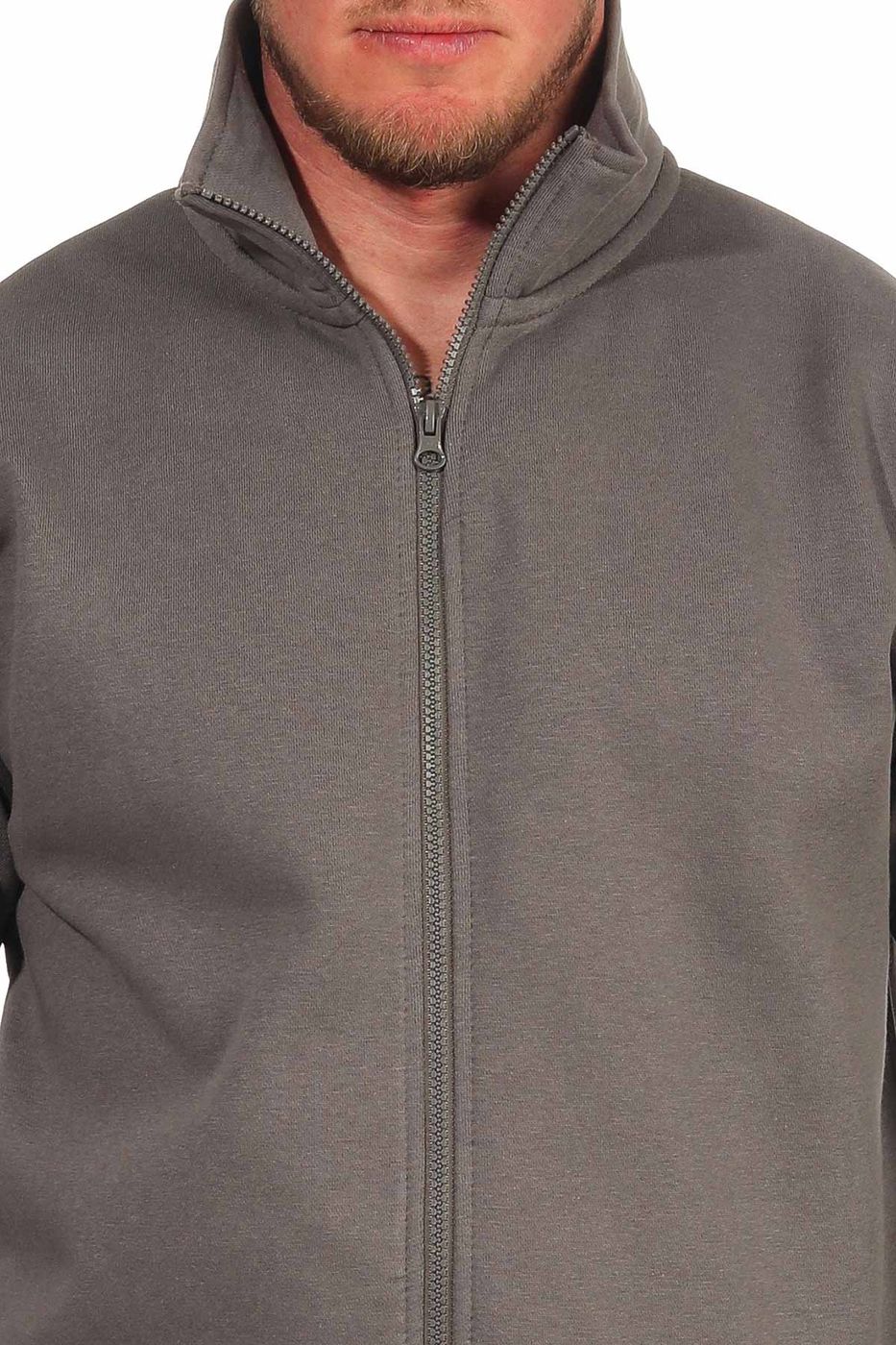 Herren günstige Jacke für die Freizeit Basic in Anthrazit