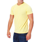 Herren T-Shirt Rundhals Meliert Comfort Bügelfrei