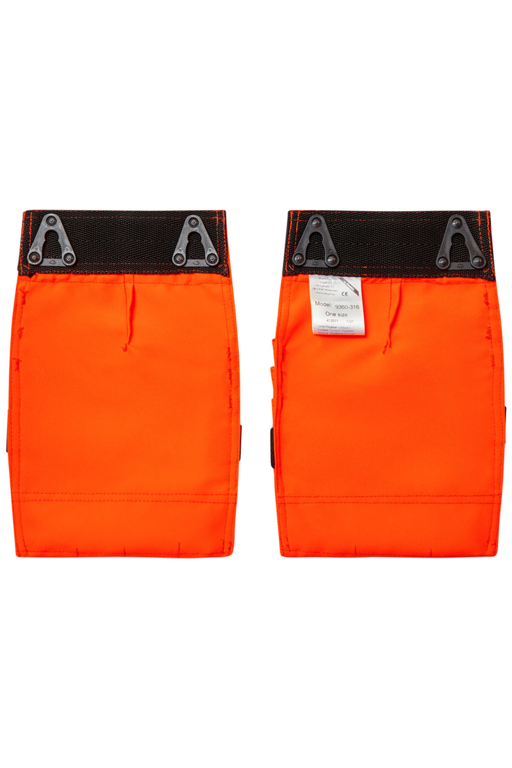 Paar Holstertaschen mit drei Fächern