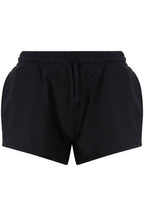 Kurze Damen Sporthose Schwarz