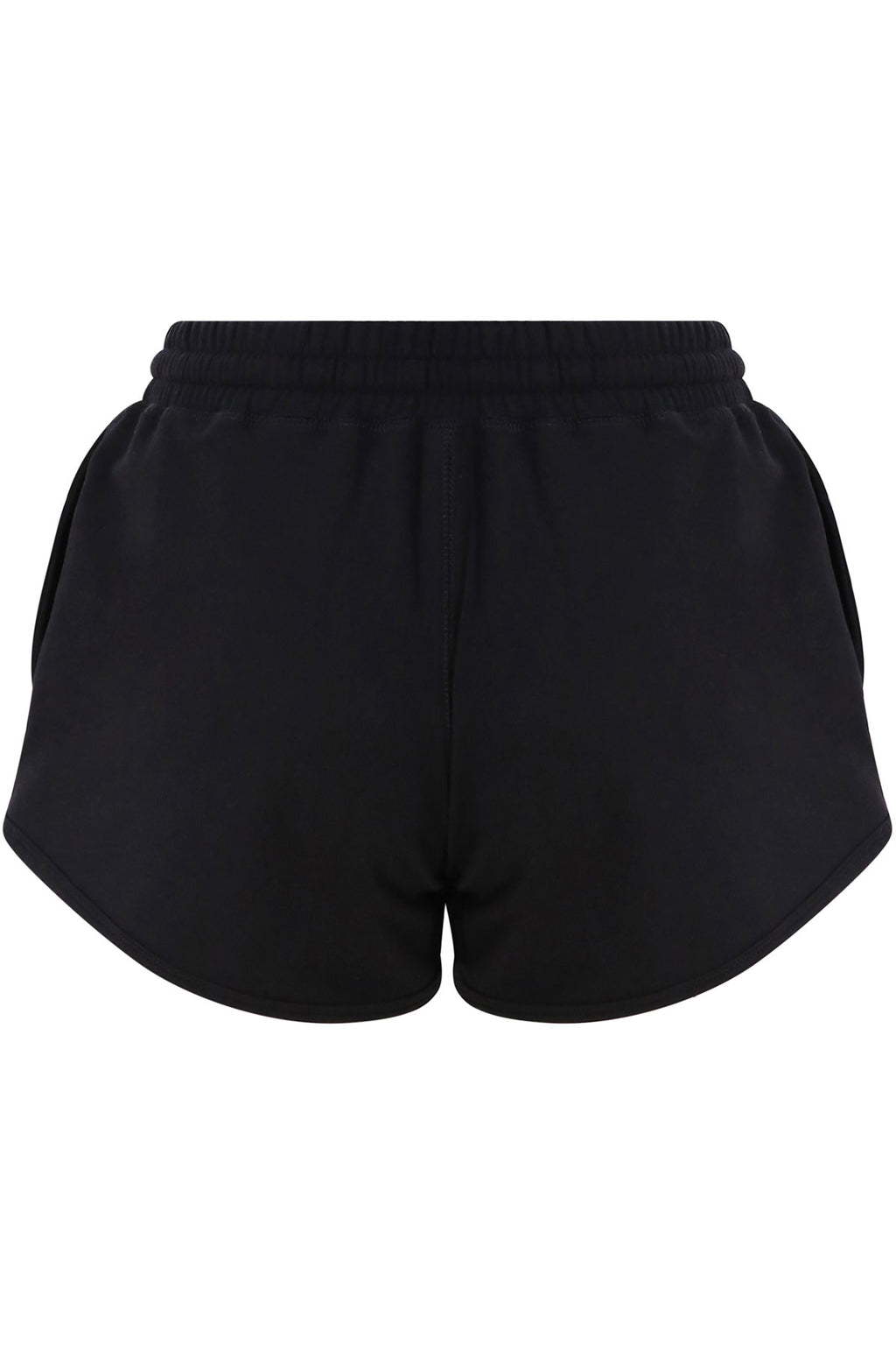Kurze Damen Sporthose Schwarz