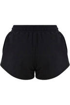 Kurze Damen Sporthose Schwarz