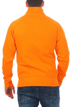 günstige Sweatjacke für die Arbeit und Freizeit in Orange