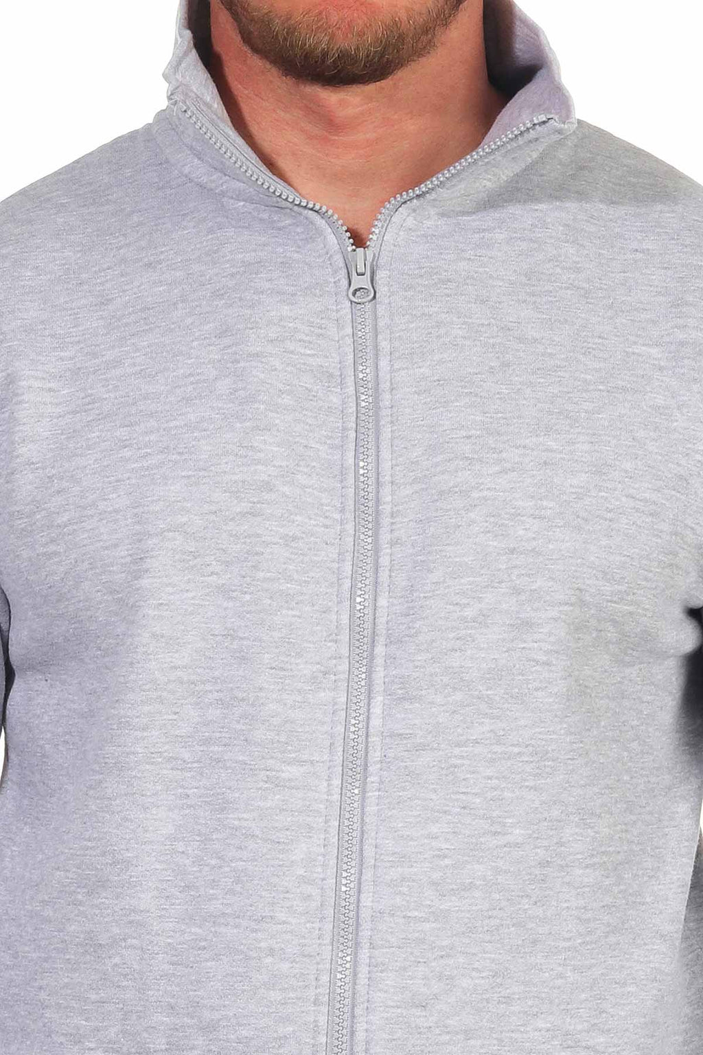 Herren günstige Jacke für die Freizeit Basic in Grau