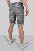 Herren kurze Jeans Hose Bermuda, Haka