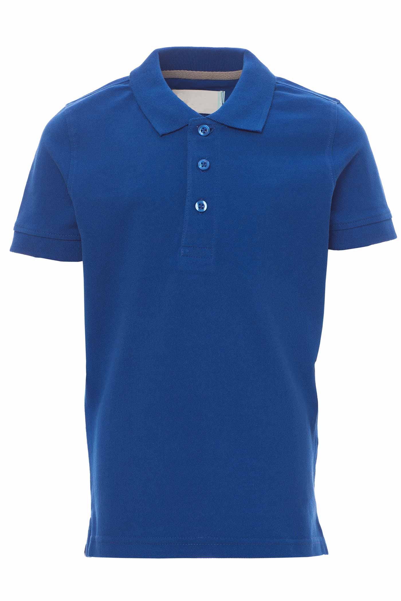 Kinder Poloshirt Basic aus Baumwolle in Blau