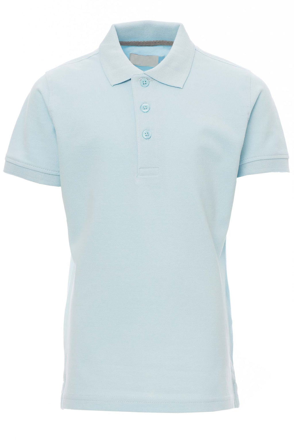 Kinder Poloshirt Basic aus Baumwolle in Hellblau
