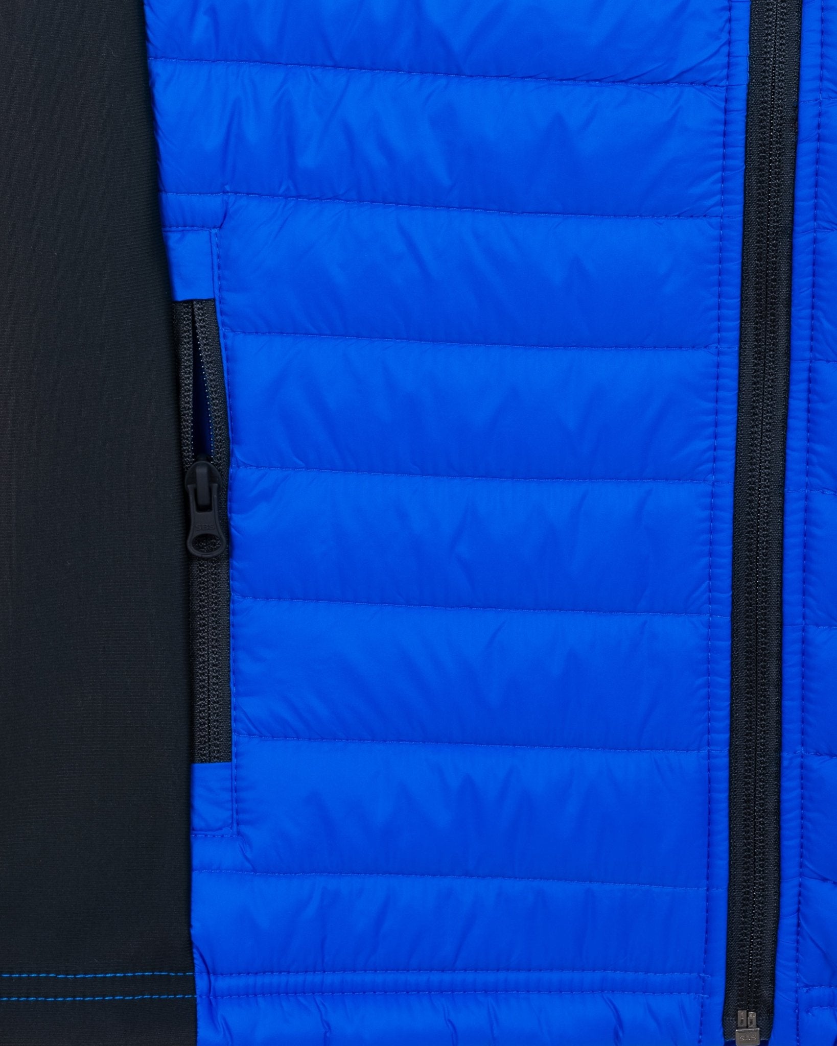 Jungen wattierte Steppweste mit Softshelleinsätzen Subway Kids