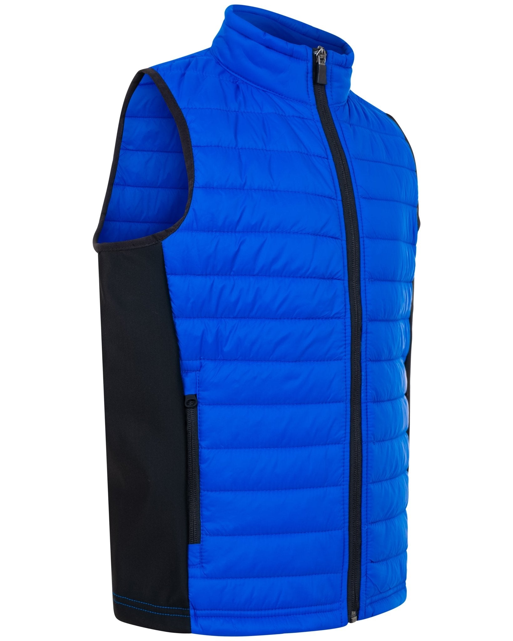 Jungen wattierte Steppweste mit Softshelleinsätzen Subway Kids