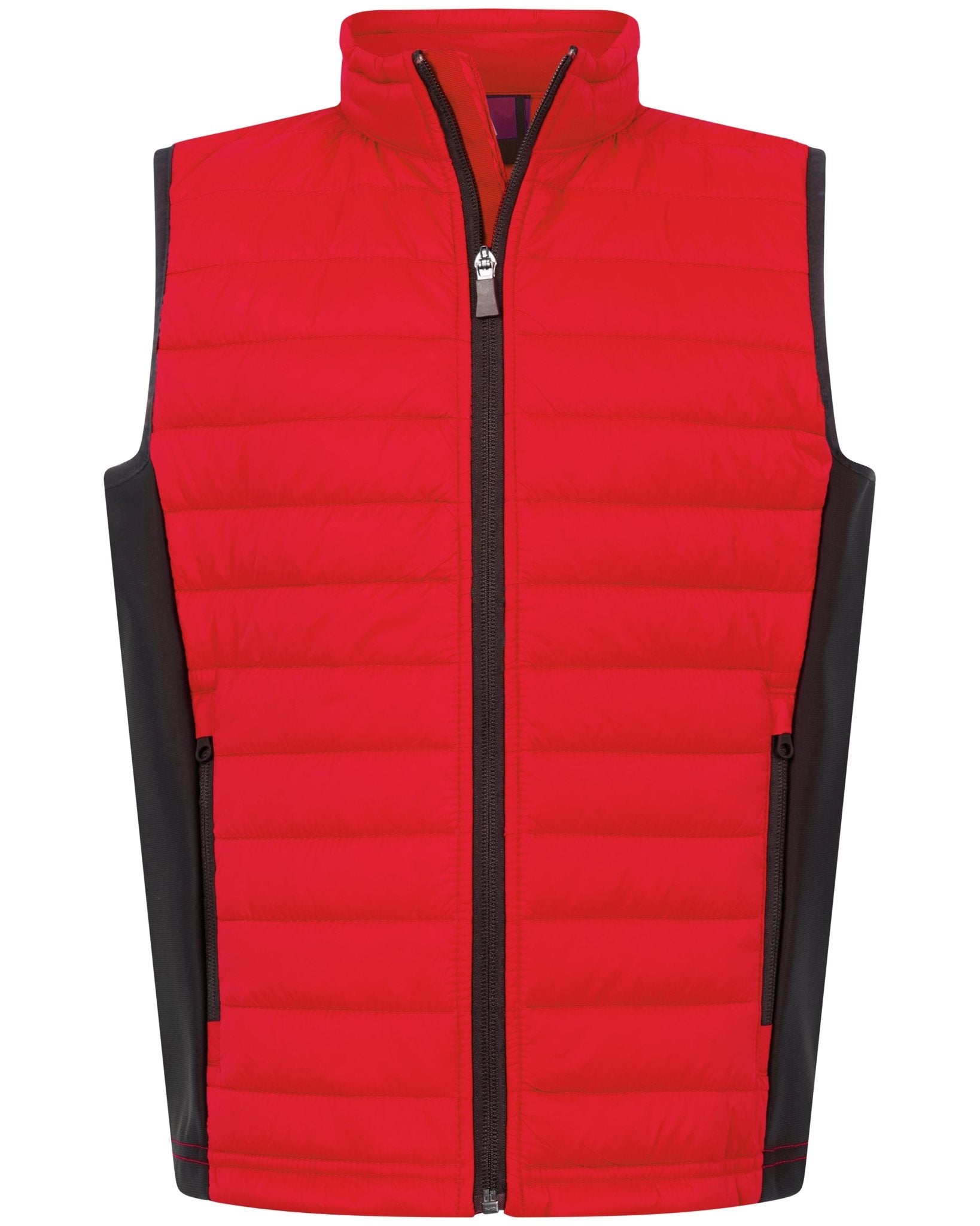 Jungen wattierte Steppweste mit Softshelleinsätzen Subway Kids