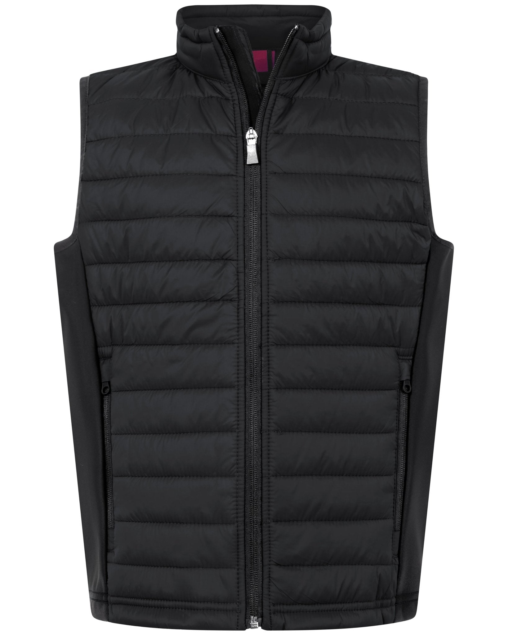 Jungen wattierte Steppweste mit Softshelleinsätzen Subway Kids