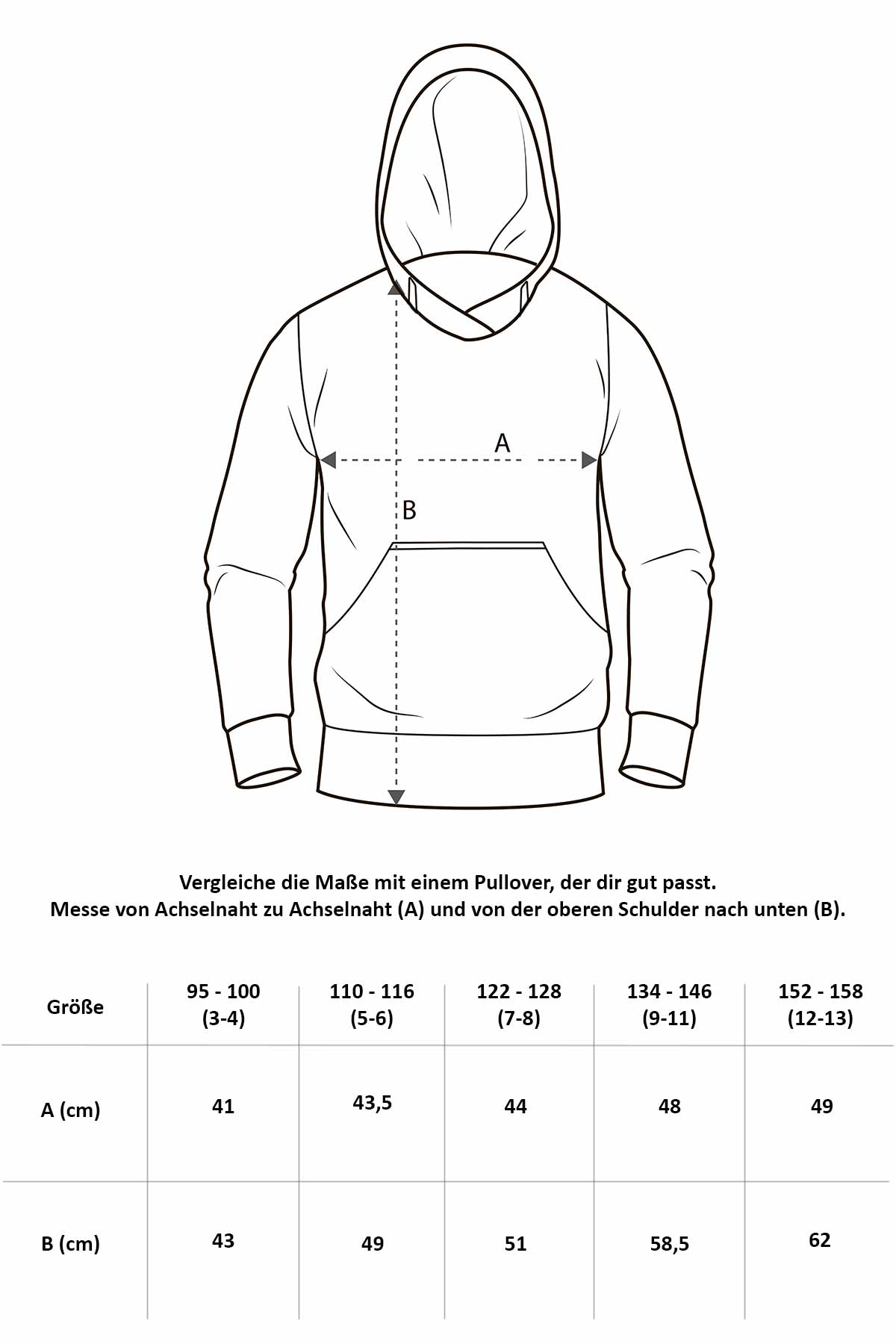 Jungen Camouflage Pullover mit Kapuze JH14J