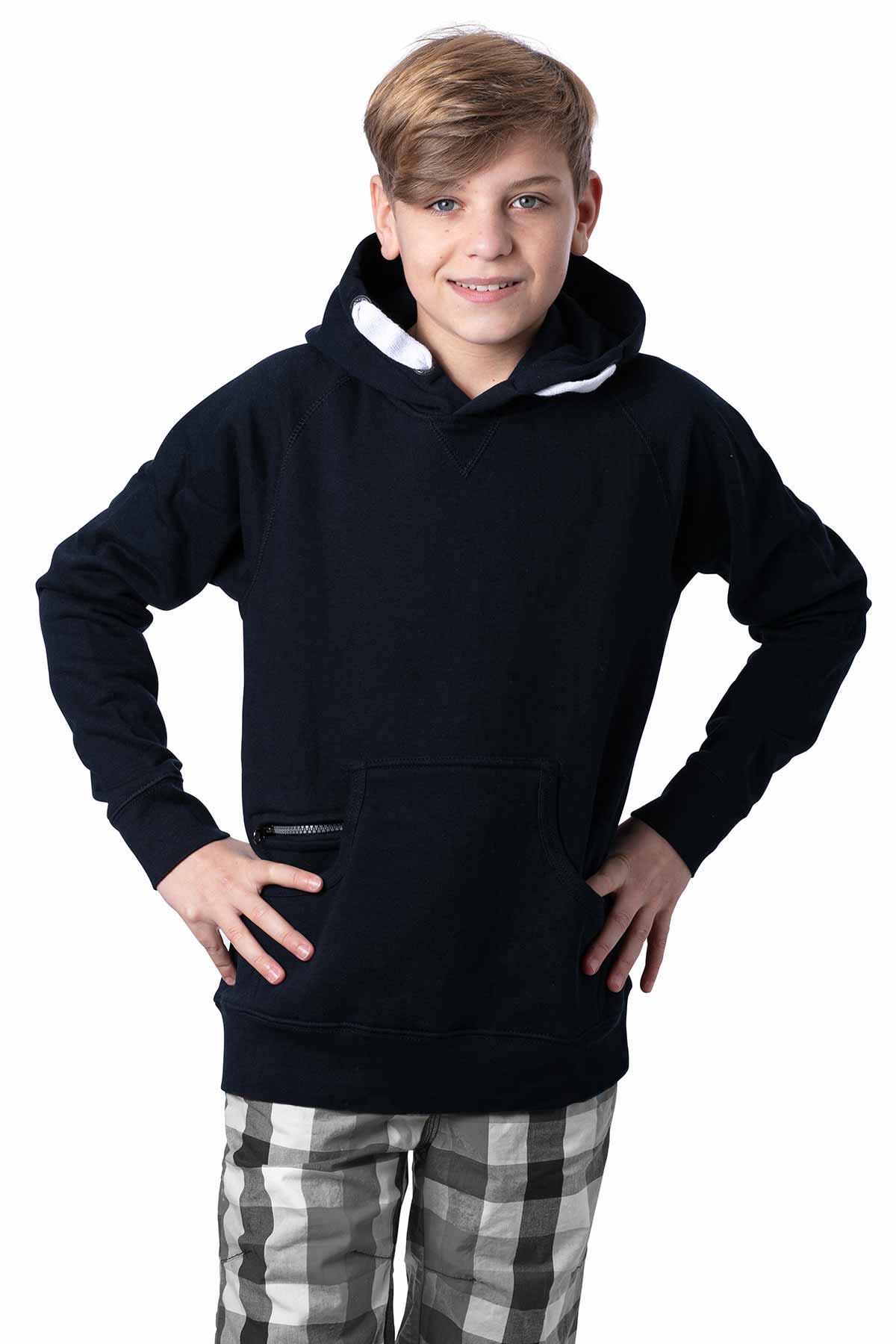 Jungen Sweatshirt mit Kapuze