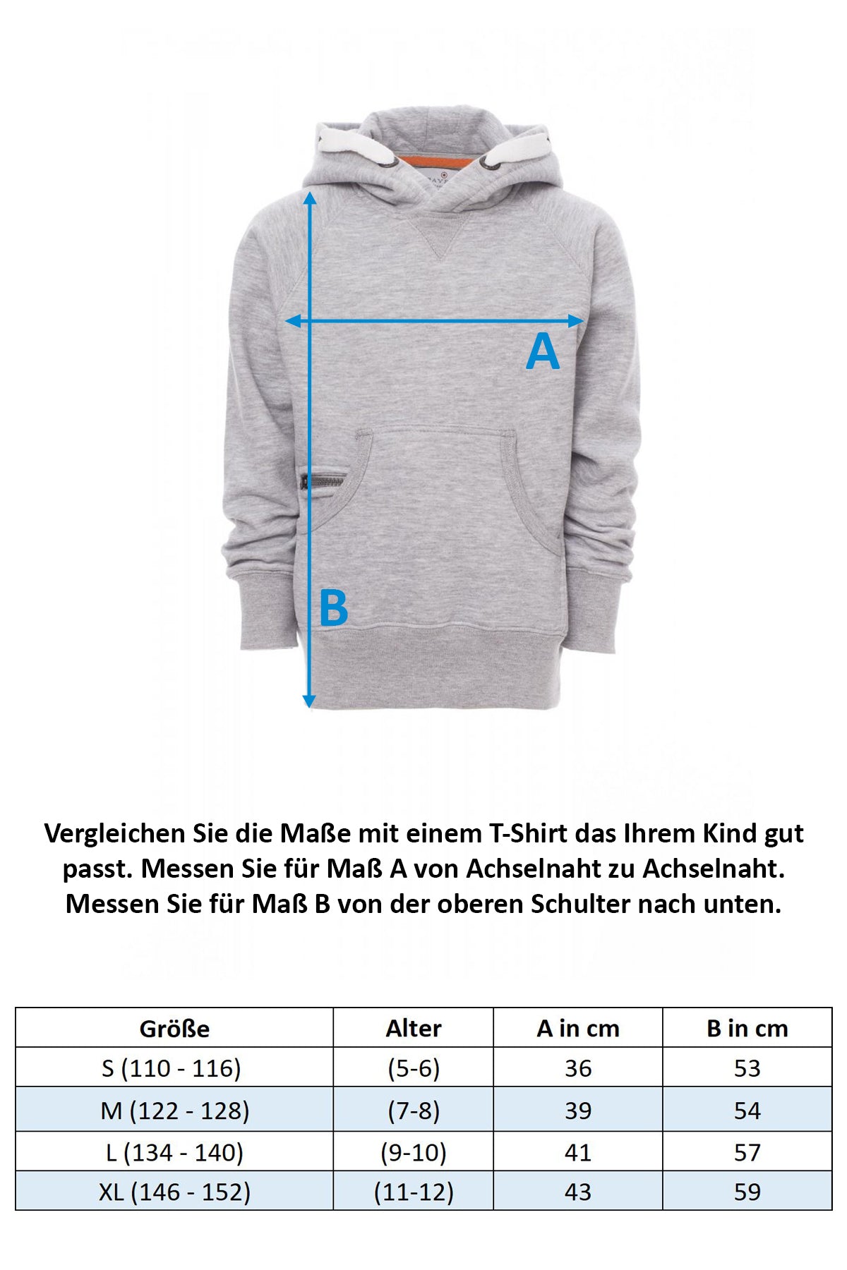 Jungen Pullover mit Kapuze Colorado