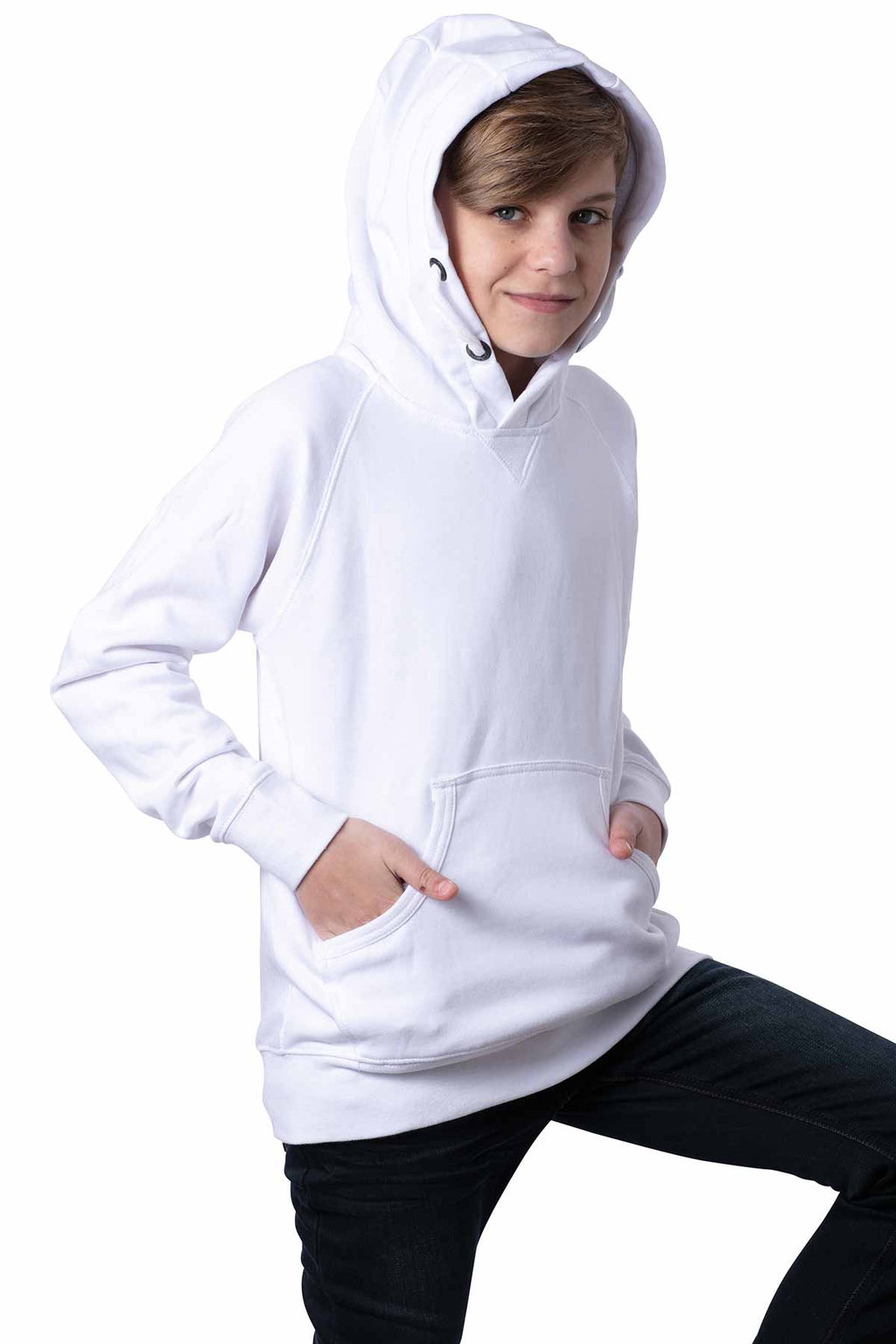 Mädchen Pullover Weiß
