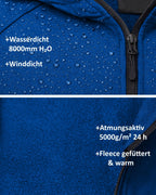 Jungen Softshelljacke mit Kapuze, wasserdichte Alltagsjacke Gale Kids