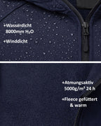 Jungen Softshelljacke mit Kapuze, wasserdichte Alltagsjacke Gale Kids