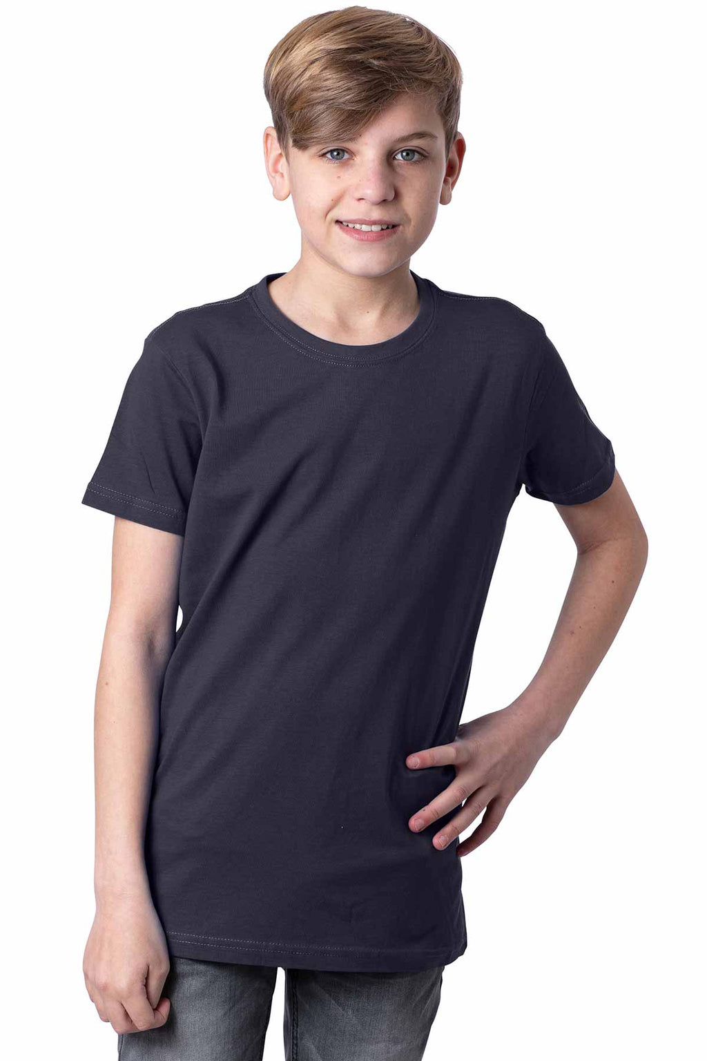 Dunkelblaues Kinder T-Shirt