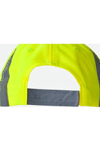 Kinder Warnschutz Cap mit Reflexstreifen in Gelb / Orange KX054K