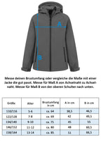 Jungen Softshelljacke mit Kapuze, wasserdichte Alltagsjacke Gale Kids